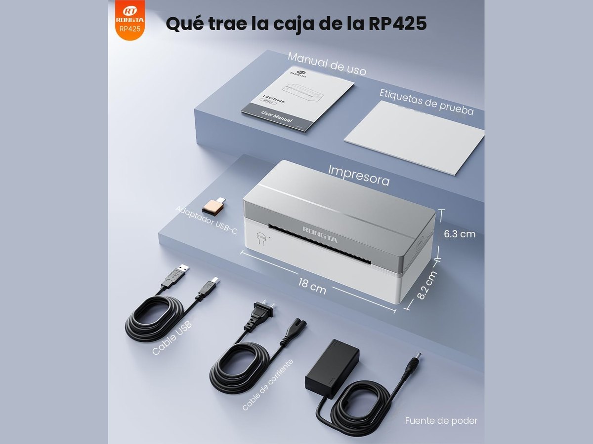 Qué trae la caja